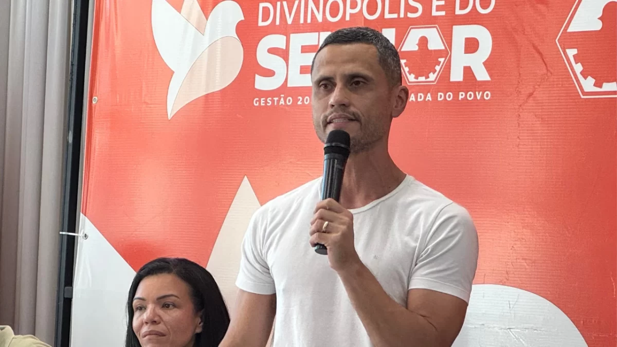 Prefeito de Divinopolis, Gleidson Azevedo