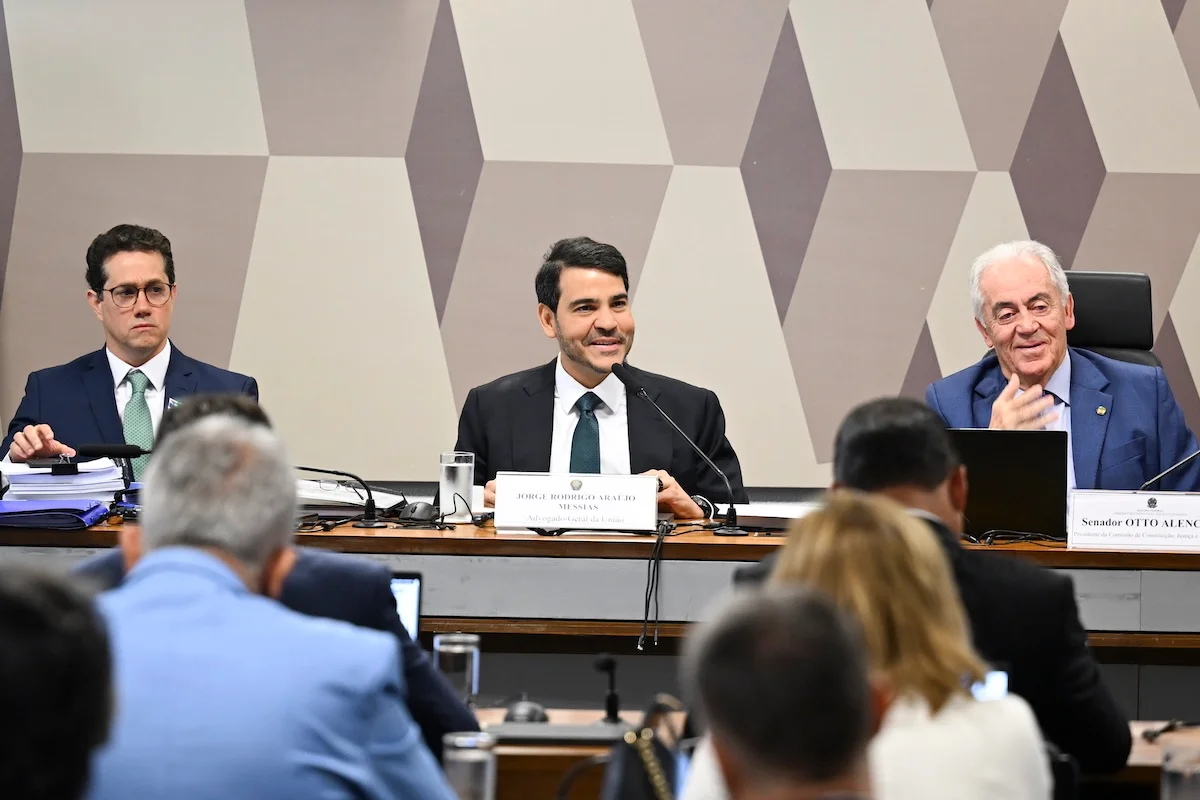 Sabatina do STF com Jorge Messias acontece nesta quarta-feira no Senado Federal