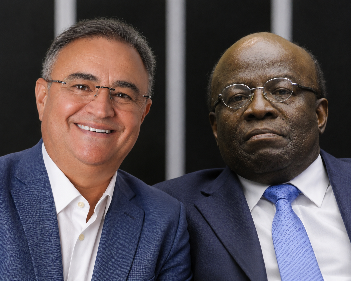 João Caldas e Joaquim Barbosa