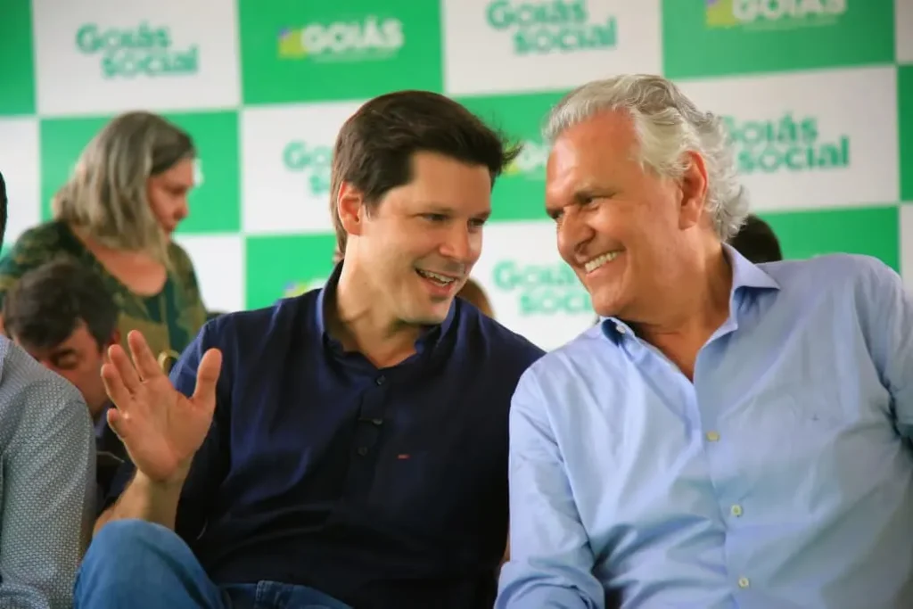 Daniel Vilela, Governador de Goiás, e Ronaldo Caiado