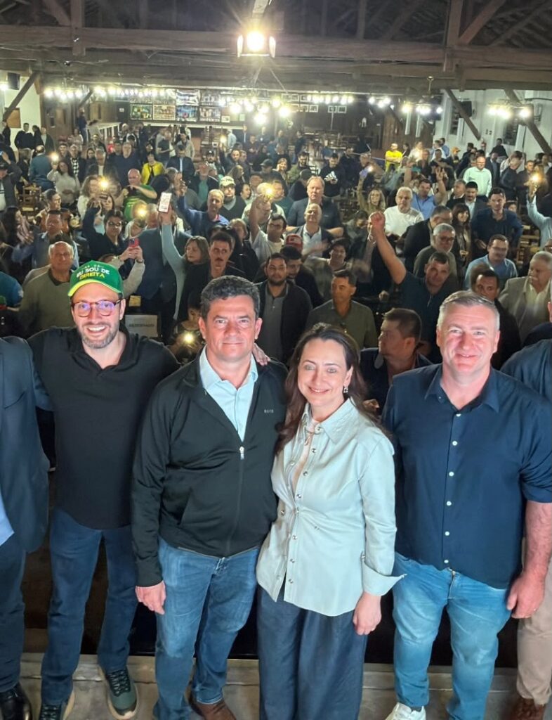Caravana de Sergio Moro fortalece liderança de Emerson Bacil no Sul do Paraná