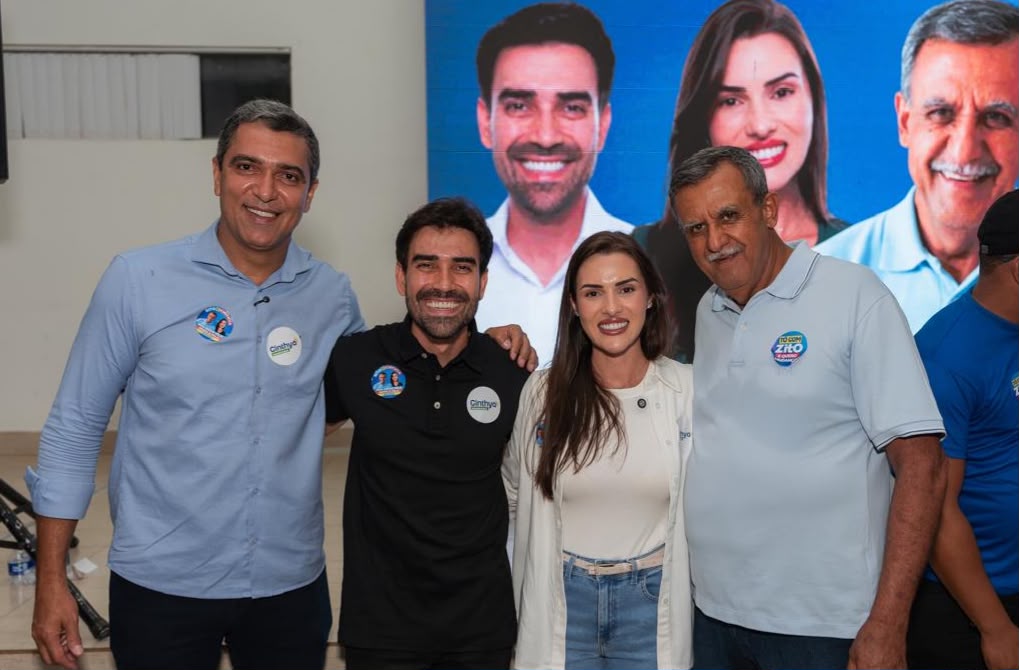 Zito Barbosa e Cinthya Marabá em união pelo Oeste da Bahia