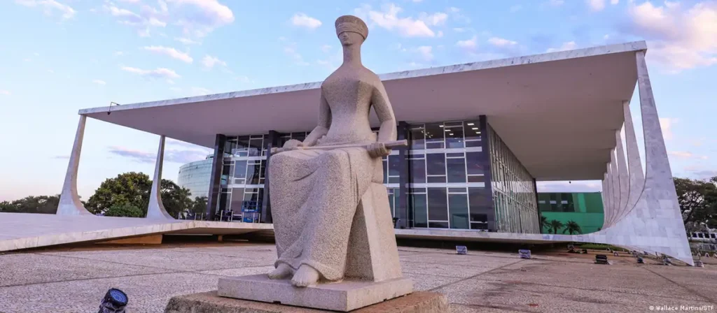 Fachada do Supremo Tribunal Federal em Brasília