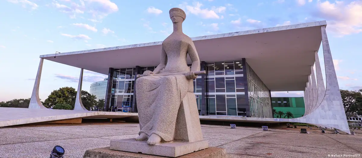 Fachada do Supremo Tribunal Federal em Brasília